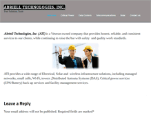 Tablet Screenshot of abrielltech.com